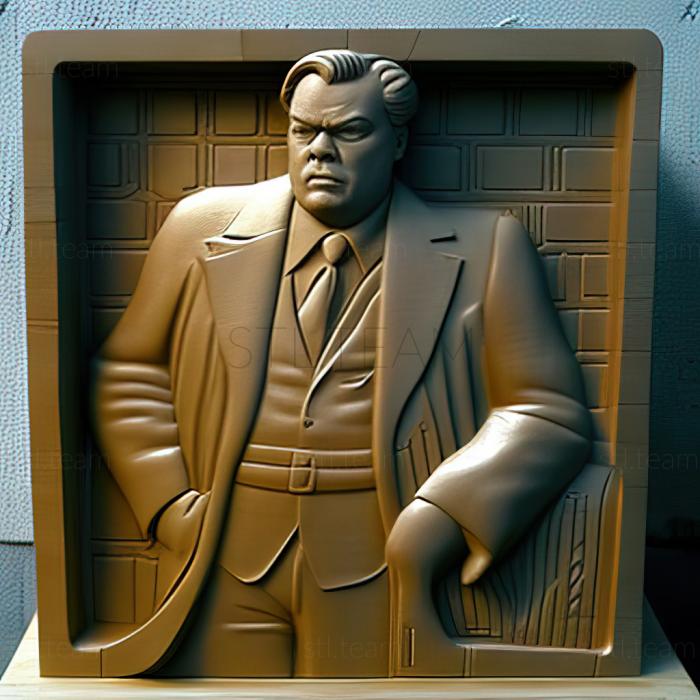 3D модель Гарри Лайм Третий мужчинаОрсон Уэллс (STL)